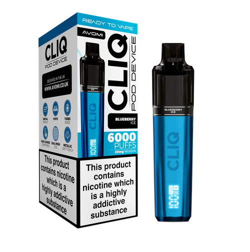 AVOMI CLIQ - BLUEBERRY ICE - 20MG