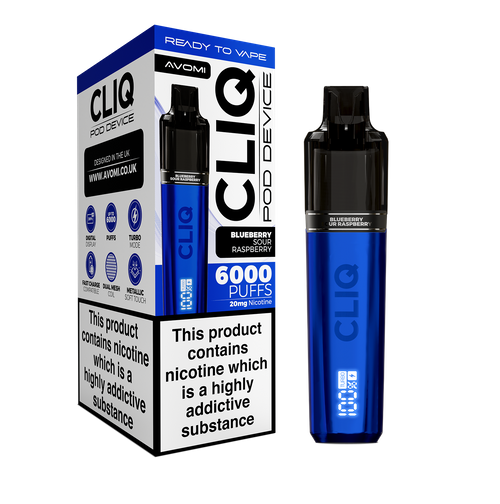 AVOMI CLIQ - BLUEBERRY SOUR RASPBERRY - 20MG