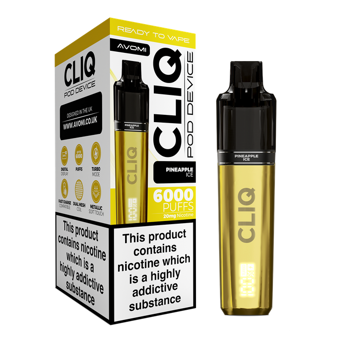 AVOMI CLIQ - PINEAPPLE ICE - 20MG