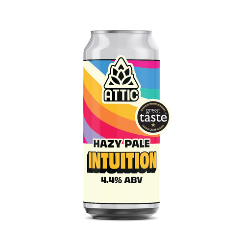 Intuition Hazy Pale Ale 4.4% 