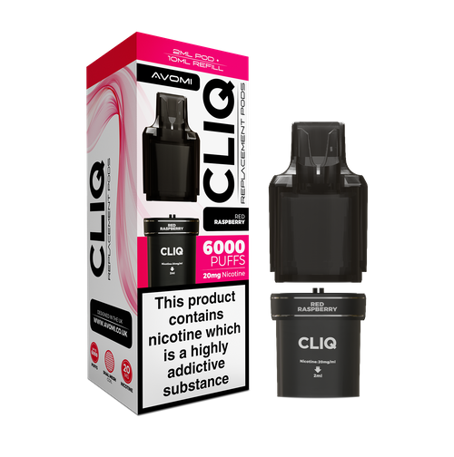 AVOMI CLIQ POD - RED RASPBERRY - 20MG