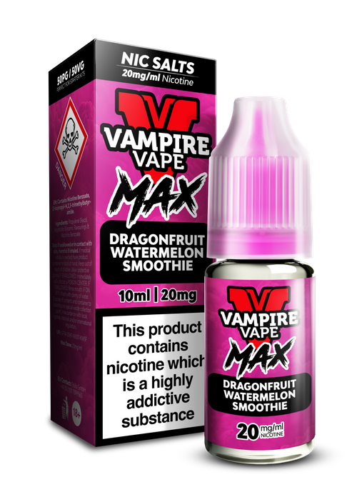 VAMPIRE VAPE MAX - DRAGONFRUIT WATERMELON SMOOTHIE - 10MG / 20MG