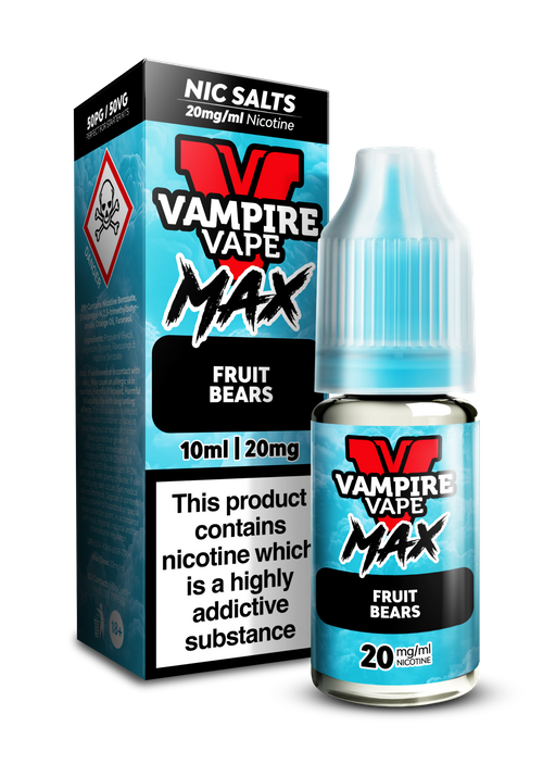 VAMPIRE VAPE MAX - FRUIT BEARS - 10MG / 20MG