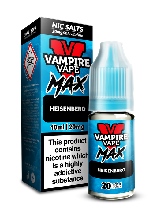 VAMPIRE VAPE MAX - HEISENBERG - 10MG / 20MG