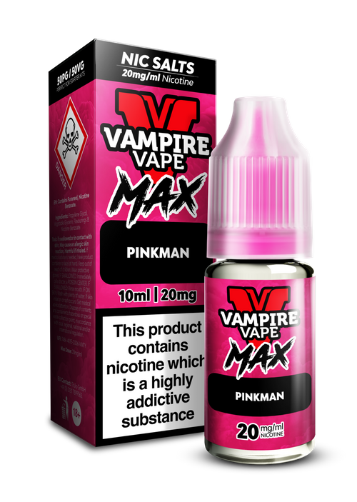 VAMPIRE VAPE MAX - PINKMAN - 10MG / 20MG