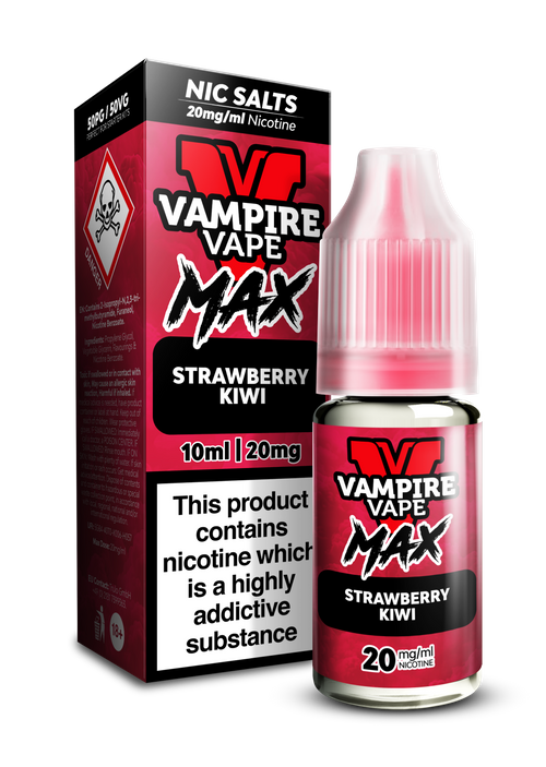 VAMPIRE VAPE MAX - STRAWBERRY KIWI - 10MG / 20MG