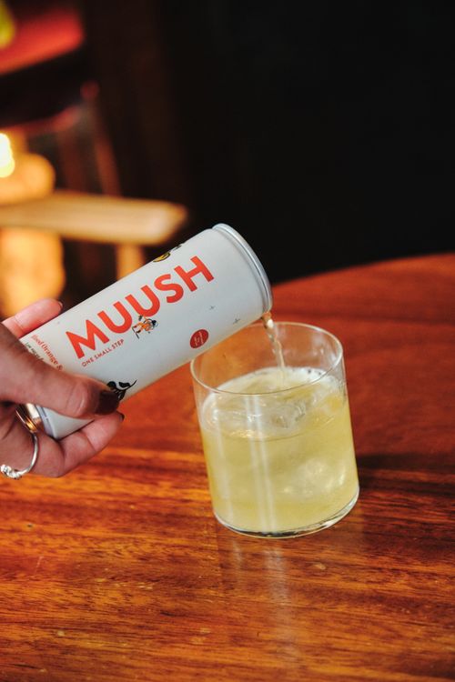 MUUSH: Blood Orange and Ginger functional soda with Lion's Mane 250ml
