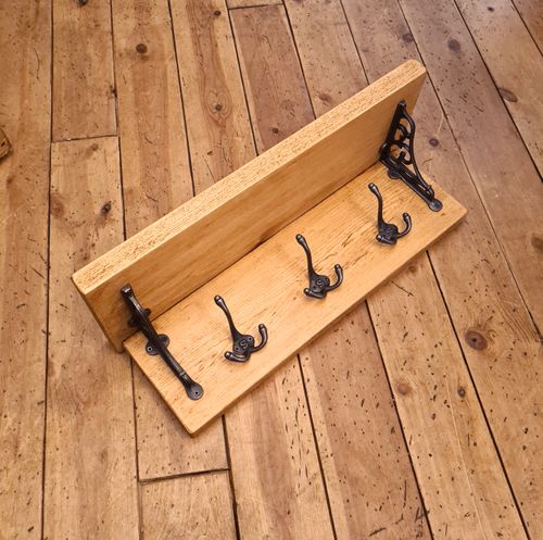 Shelving and Coat Hooks