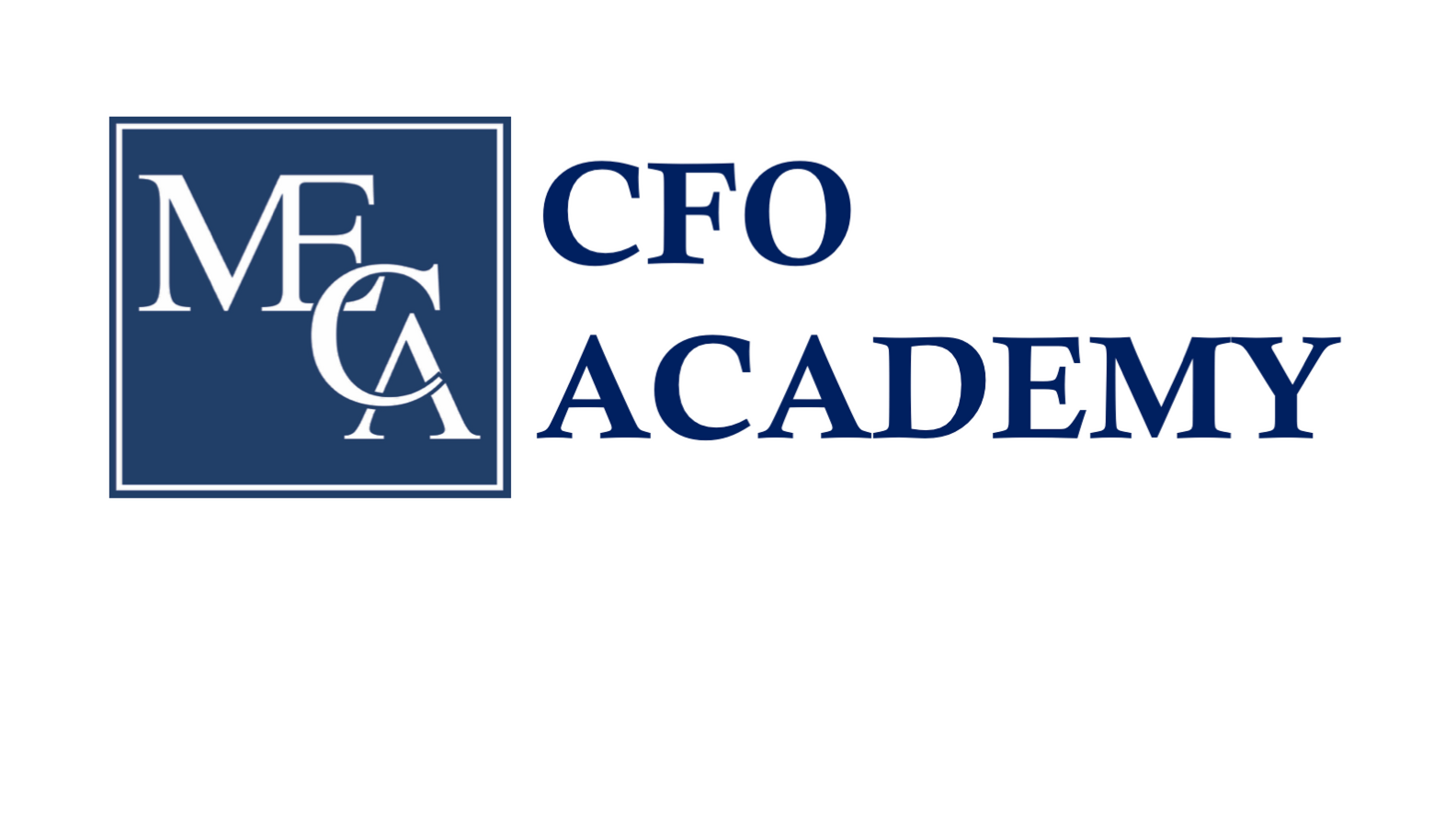 MECA CFO Academy