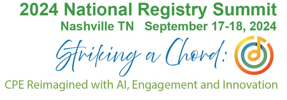 2024 National Registry Summit Logo