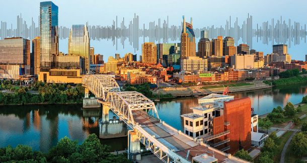 Skyline of Nashville, Tennessee