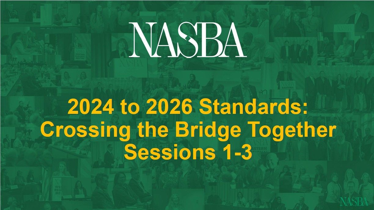 Webinar title with green background