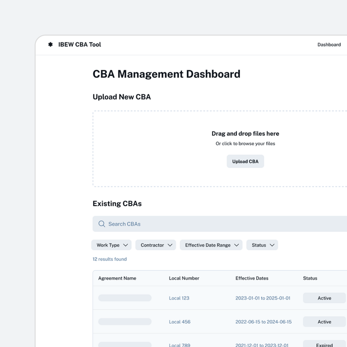 Automated Union CBA Compliance - NASBA Registry