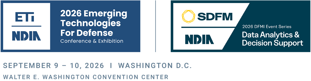 NDIA ETC 2026 Emerging Technologies Conference Registration