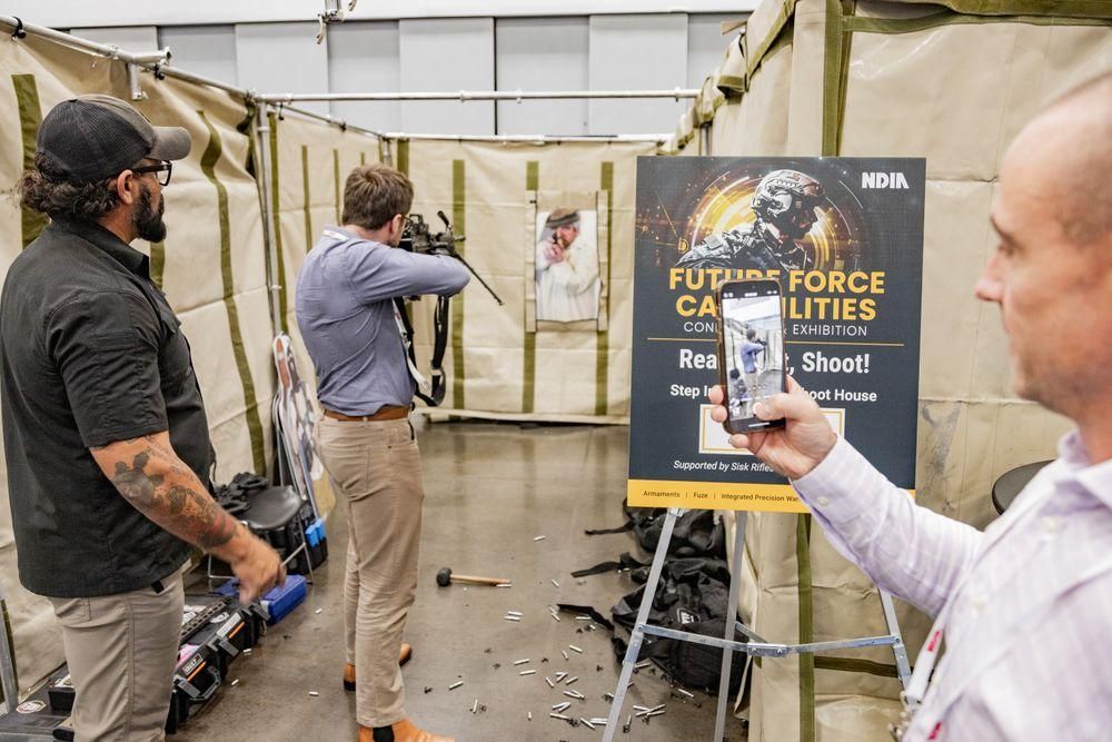 2025 Shoot House in the exhibit hall
