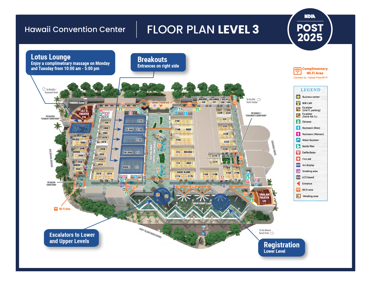 Convention Center Level 3