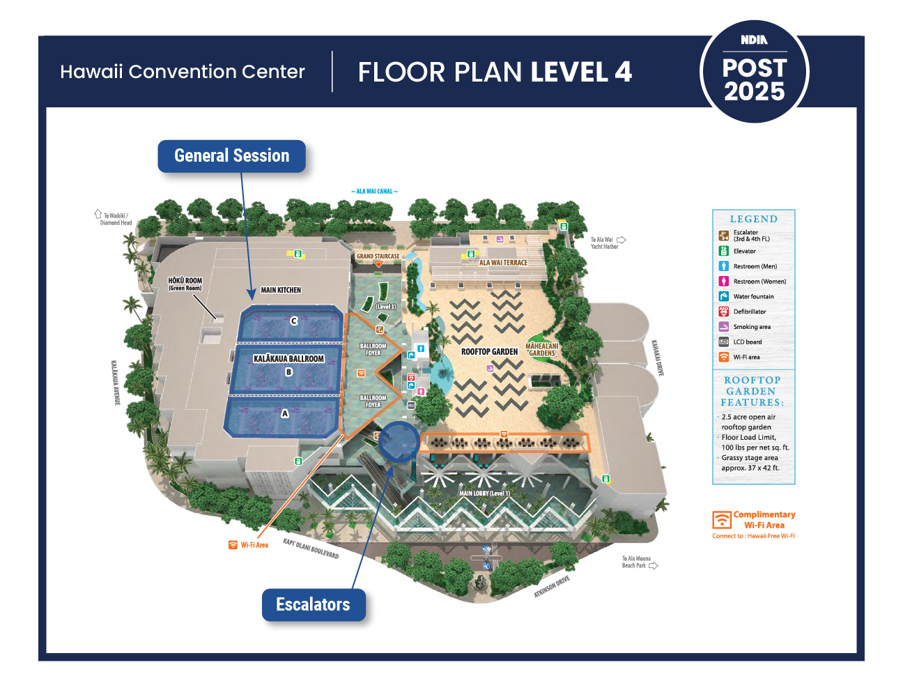 Convention Center Level 4