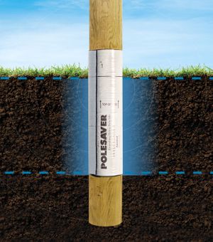 25-Year Independent Field Test Confirms: Polesaver Rot-Guard™ Sleeves Effectiveness 
