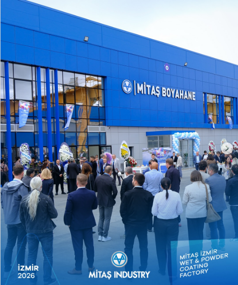MİTAŞ eröffnet neues Werk für Nass- und Pulverbeschichtung in Izmir