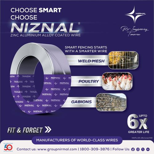 Niznal ( Zinc Aluminium Alloy Coated Wire)
