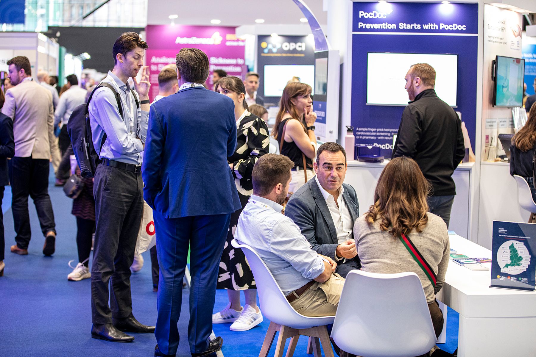 The NHS ConfedExpo 2025 exhibition floor