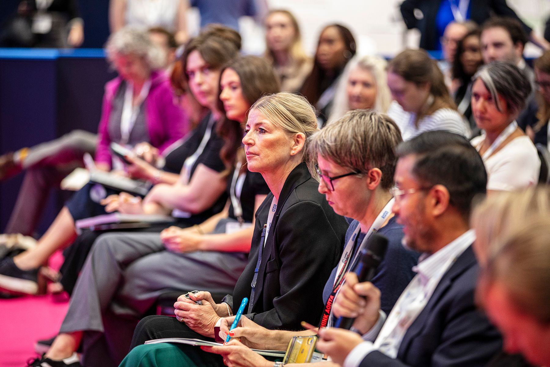 Delegates listening to session at NHS ConfedExpo 2025