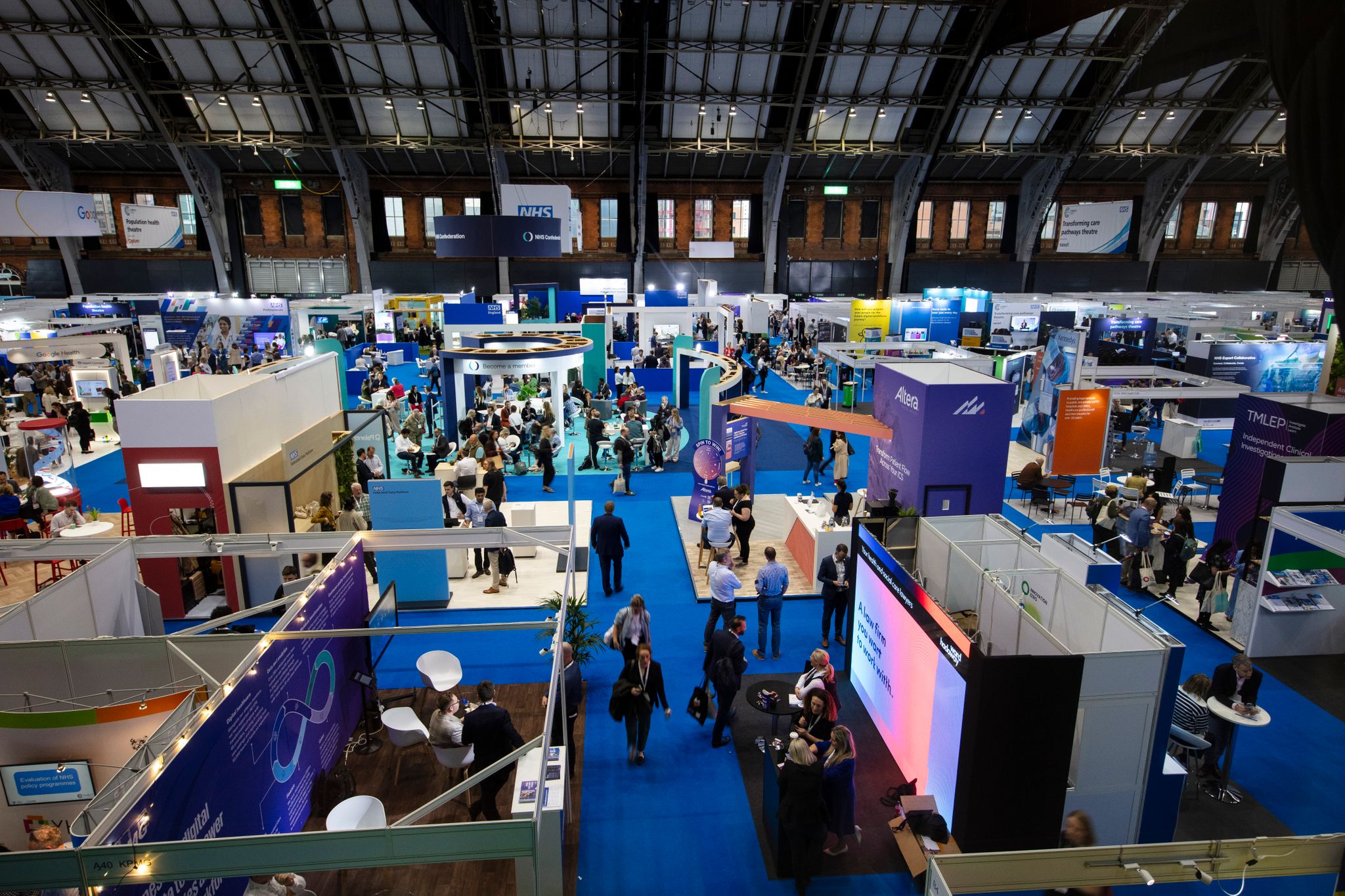 The NHS ConfedExpo 2024 exhibition floor