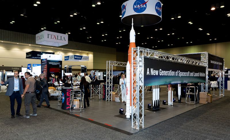 Spacecom booth