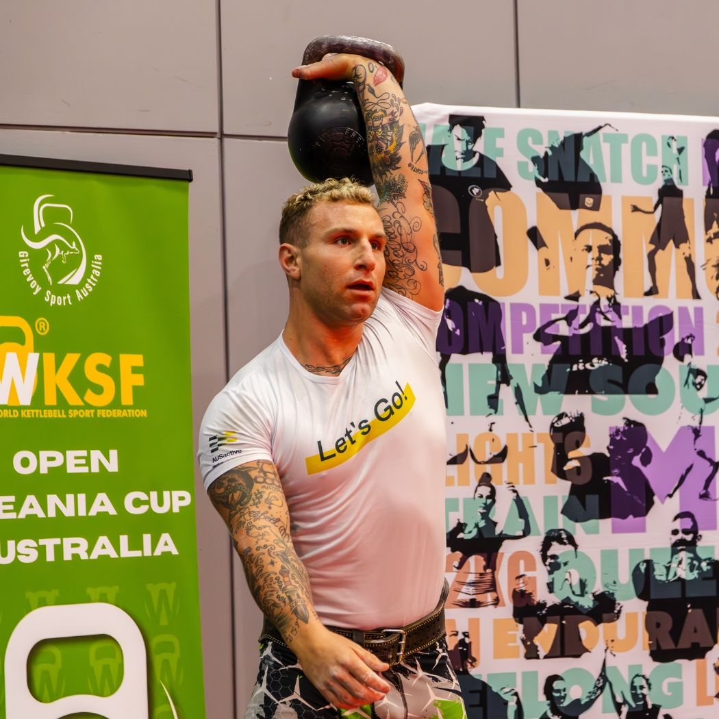 Kettlebell championship at the ausfitness expo melbourne