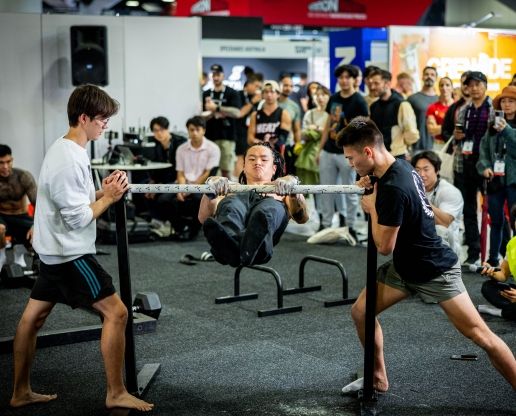 streetlifting at the ausfitness expo