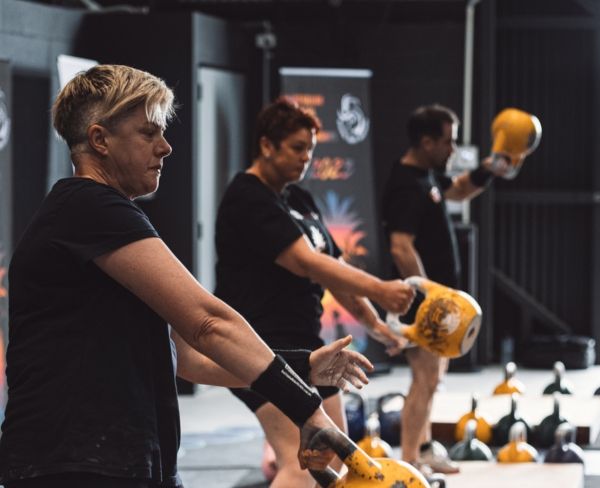 kettlebell at the ausfitness expo melbourne