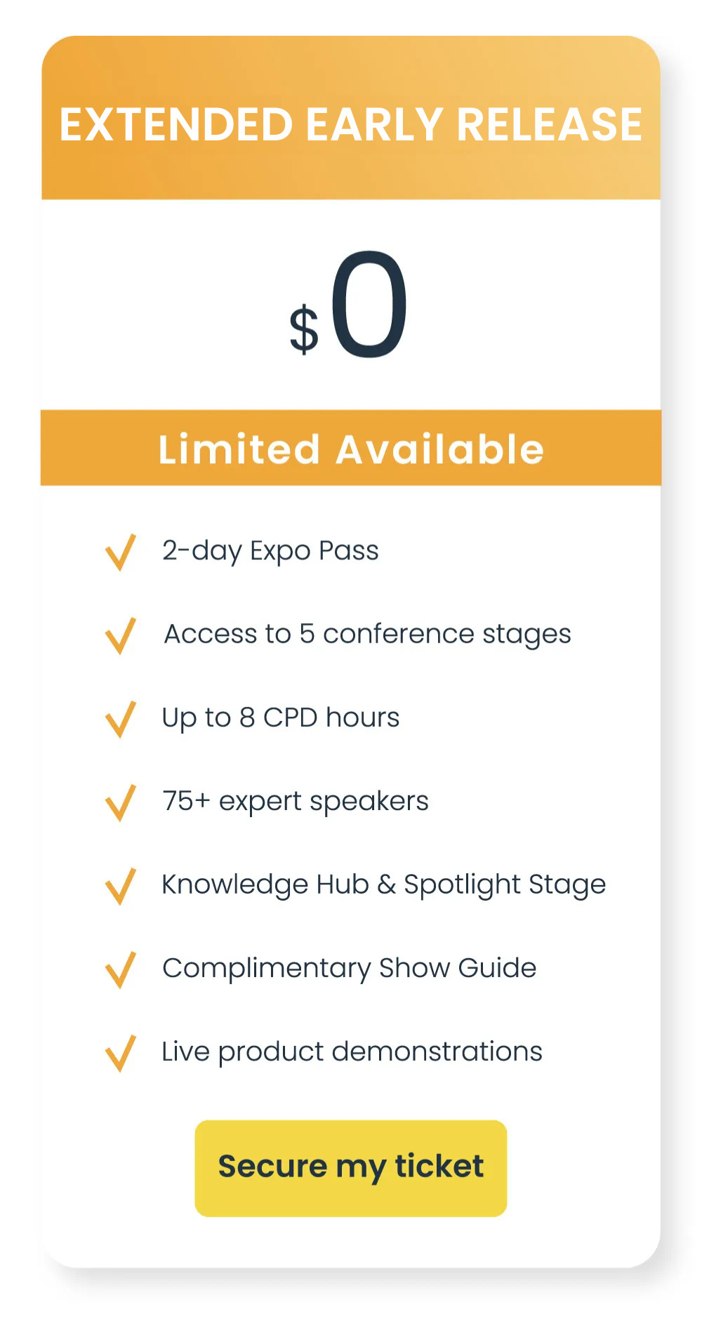 Extended release free tickets available