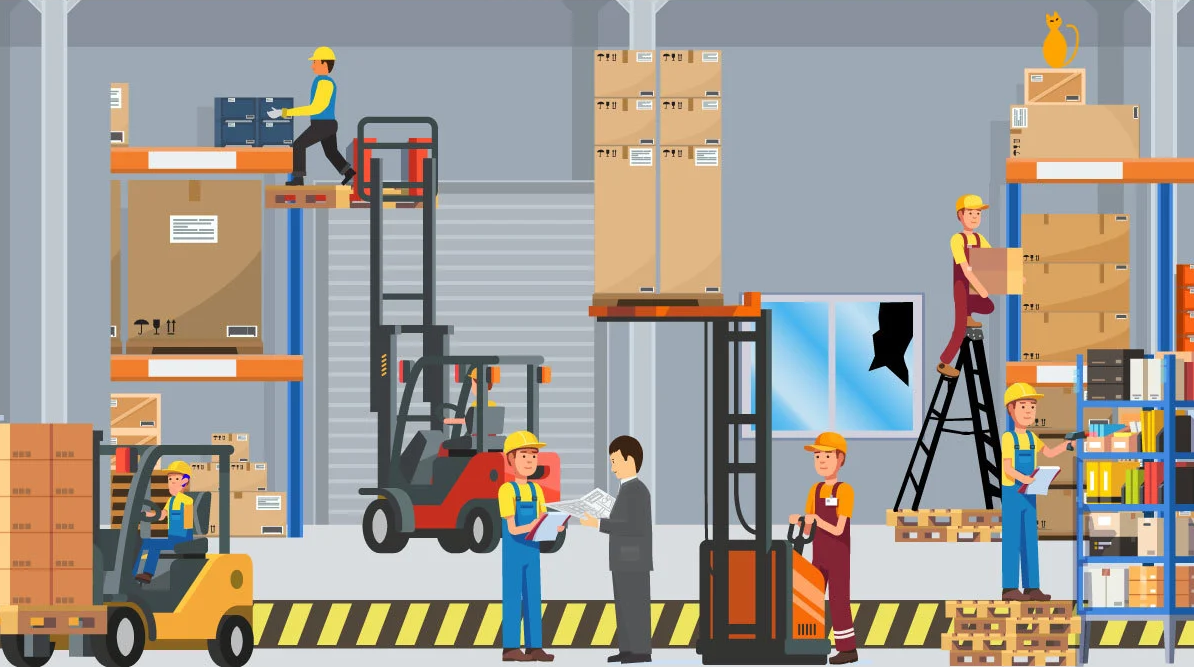Driving Forklift Safety