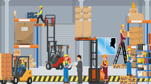 Driving Forklift Safety