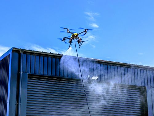 WashDrones: Preventing The Risks Associated with Exterior Cleaning