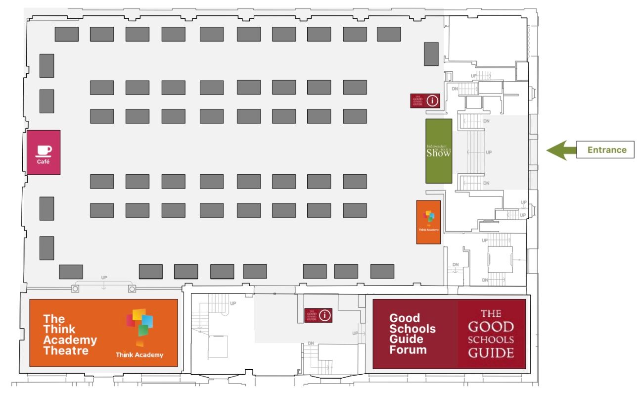 schematic floor plan