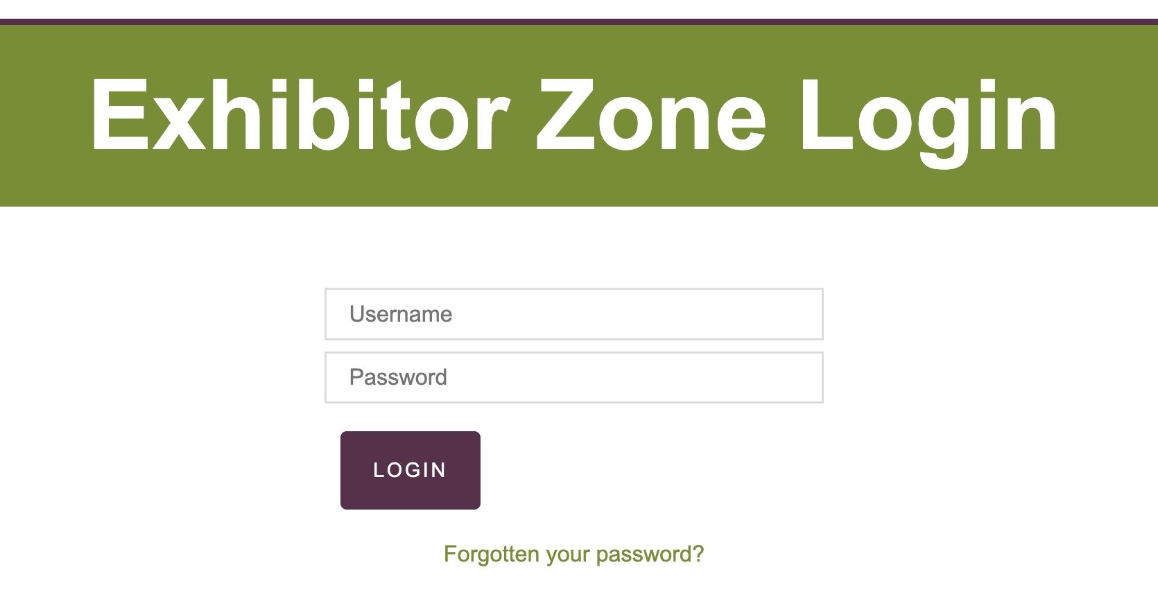 Exhibitor Zone