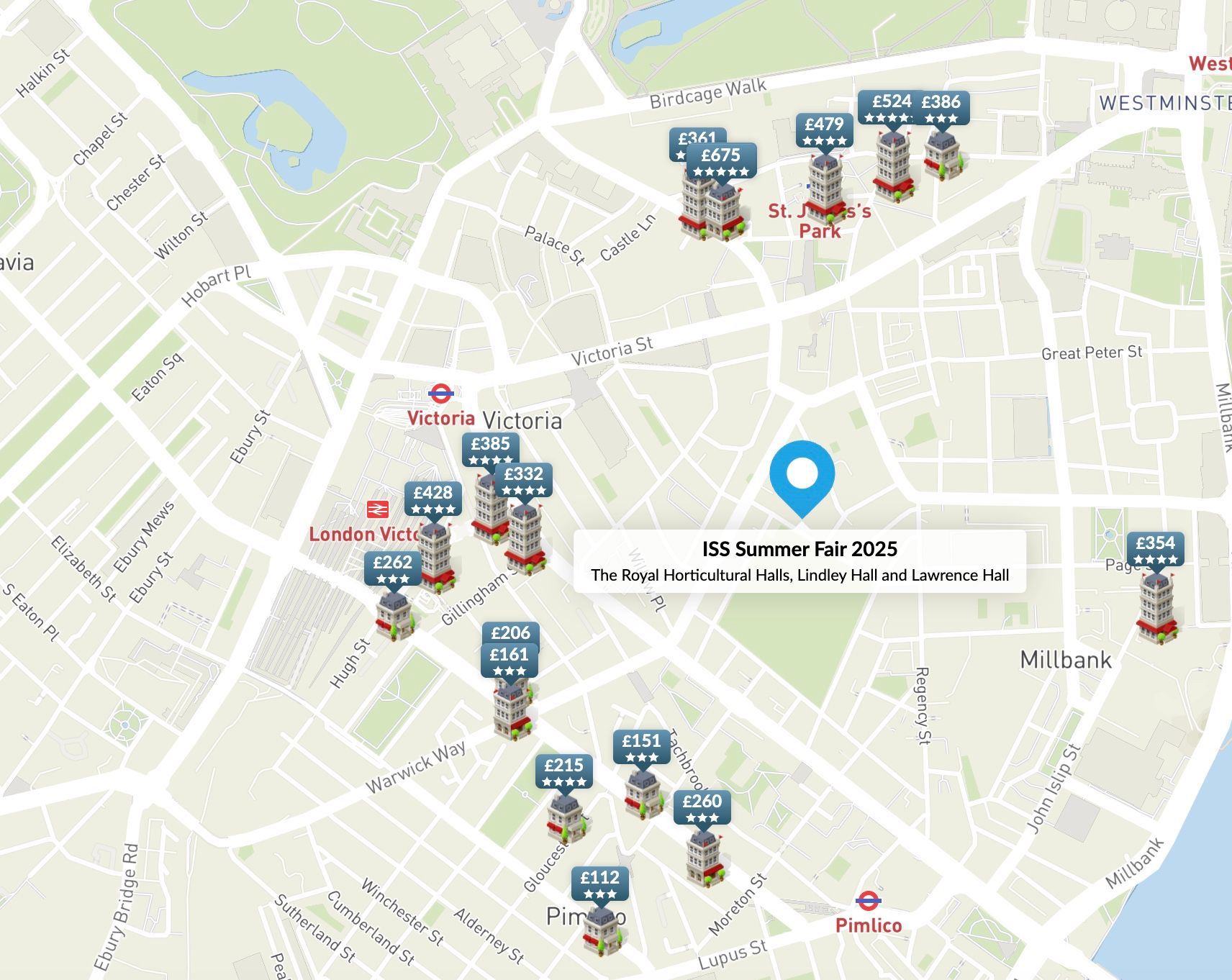 RHS Map