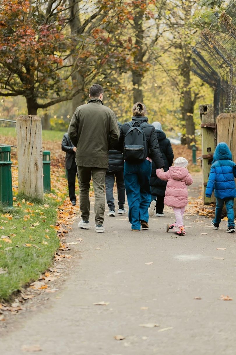 Family Walking