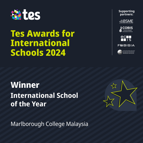 Marlborough College Malaysia has won International School of the Year in the first ever Tes Awards for International Schools 2024