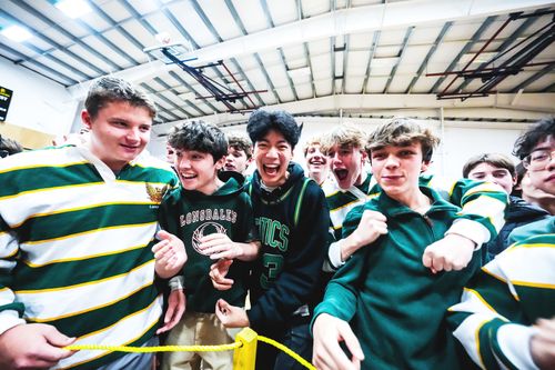 Interhouse spirit at Shawnigan
