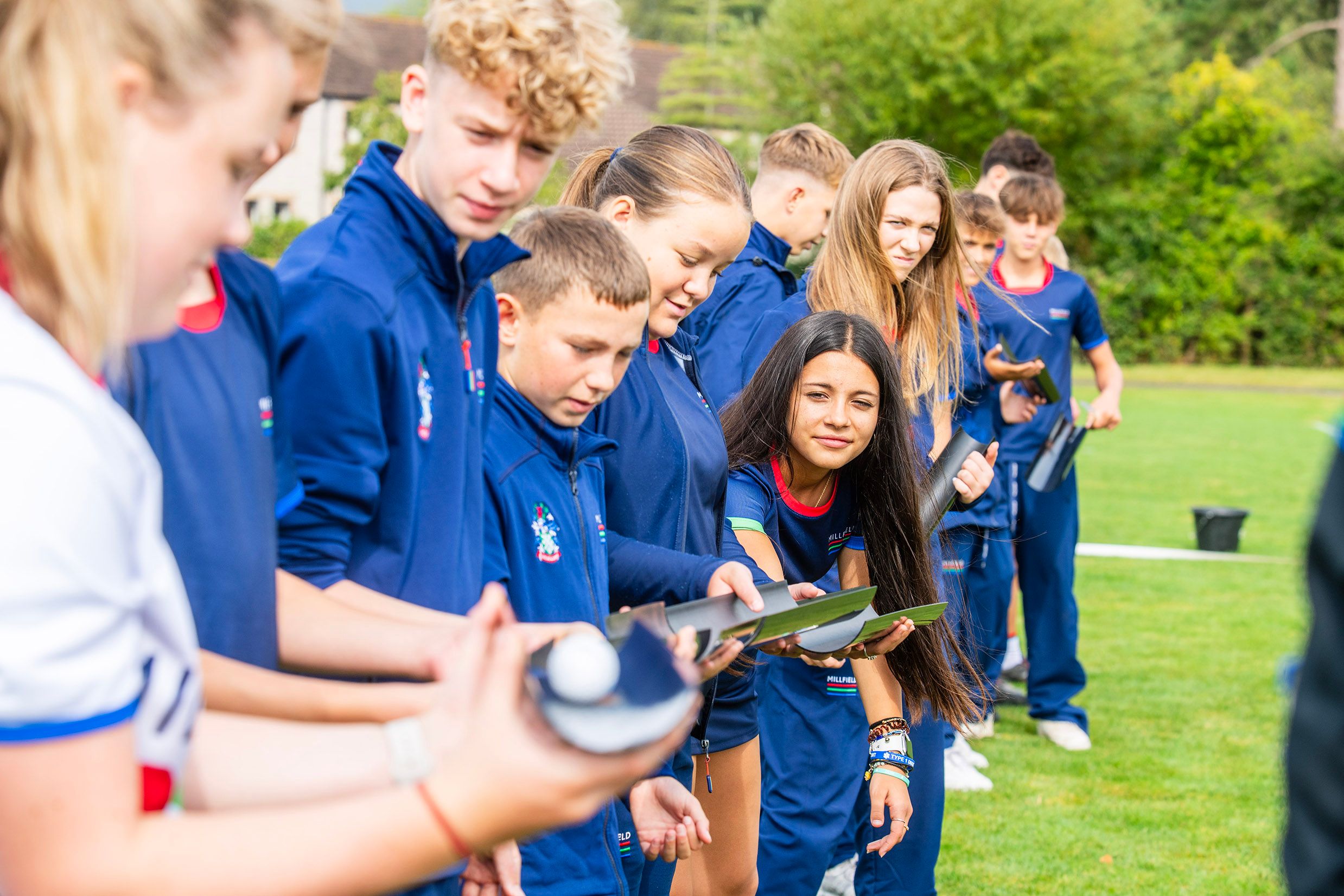 Millfield In Conversation with Year 9 students