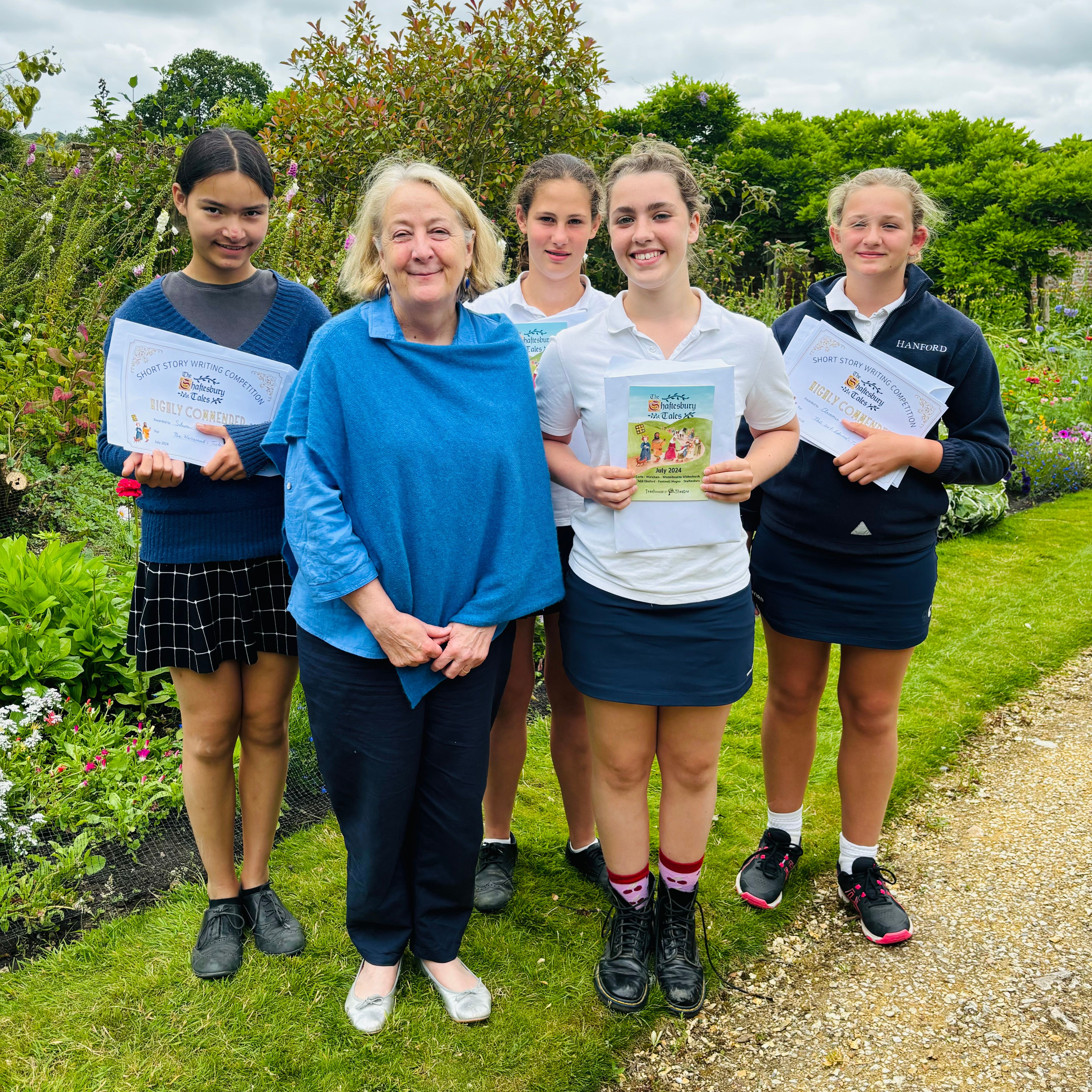 Hanford Pupils Win Creative Writing Competition