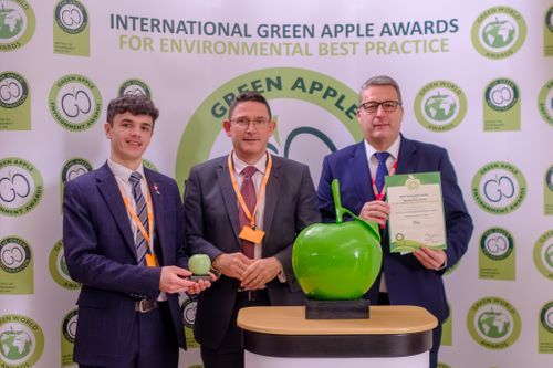 Double Awards Success in  Sustainability for West Buckland School