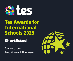 Shortlisted for TES International School Award