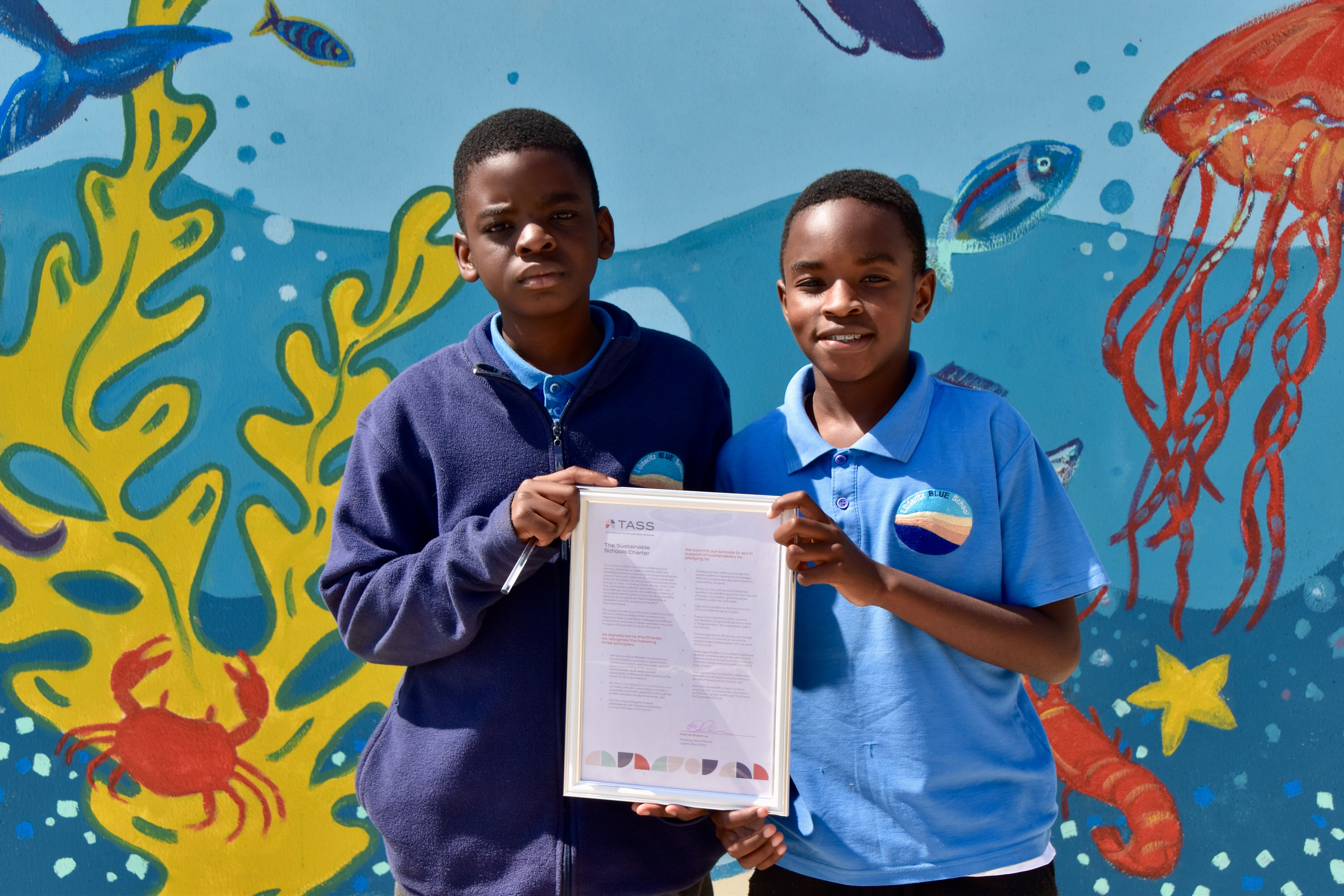 Sustainability at Lüderitz Blue School