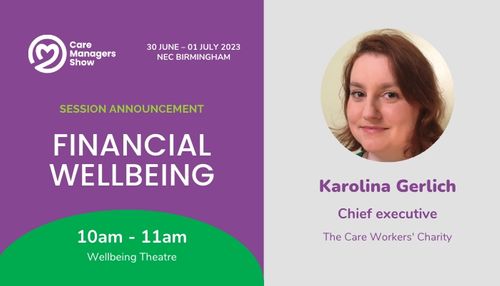Session announcement: Financial wellbeing