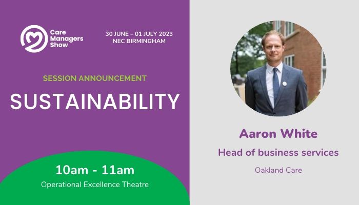 Session announcement: Sustainability