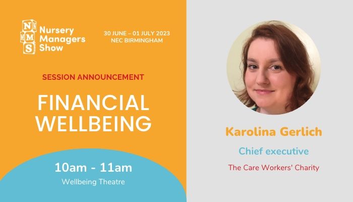 Session announcement: Financial wellbeing