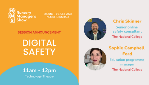 Session announcement: Digital safety